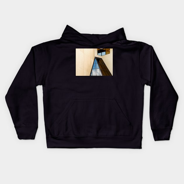 Architectural Detail Kids Hoodie by LaurieMinor